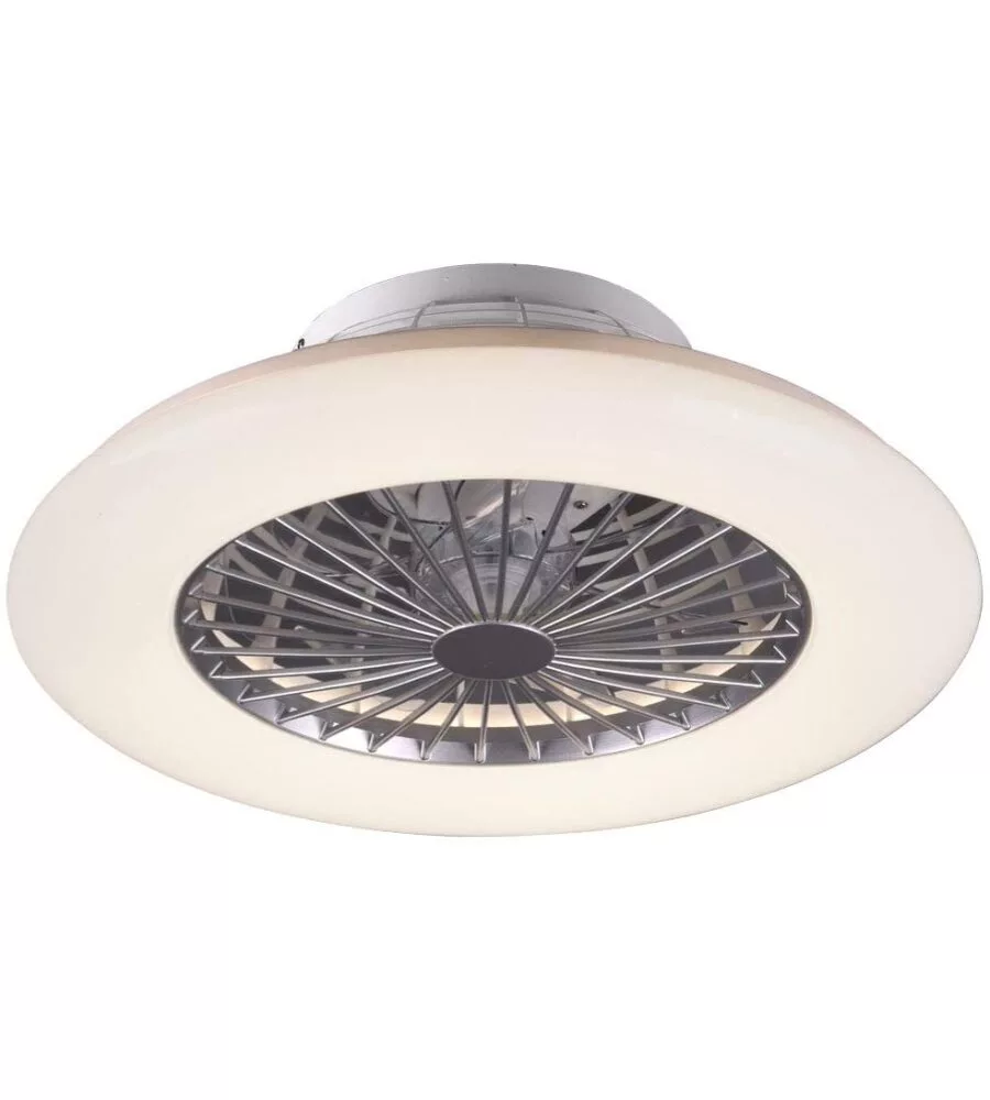 VENTILATORE DA SOFFITTO "STRALSUND" CON LED INCLUSO Ø50 CM, 30W